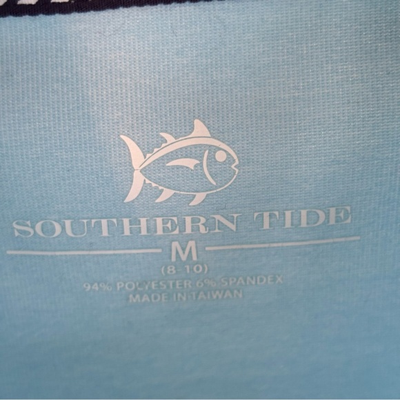 Southern Tide Boys (8-10) Backbarrier Performance 1/4 Zip Pullover Blue NWT - Picture 8 of 10